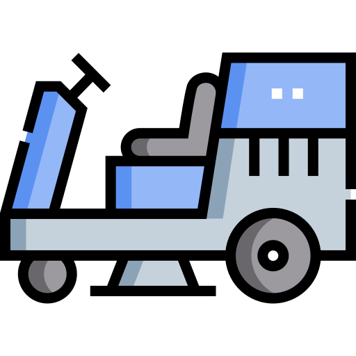 Commercial cleaning equipment icon