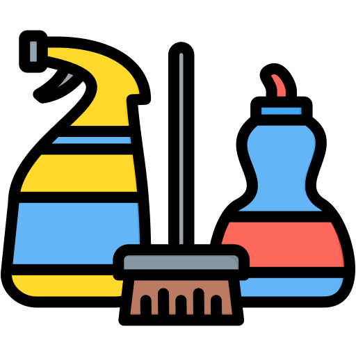 Cleaning chemicals icon