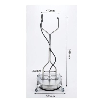 20-Inch Stainless Steel Wheeled Pressure Washing Cleaner product image