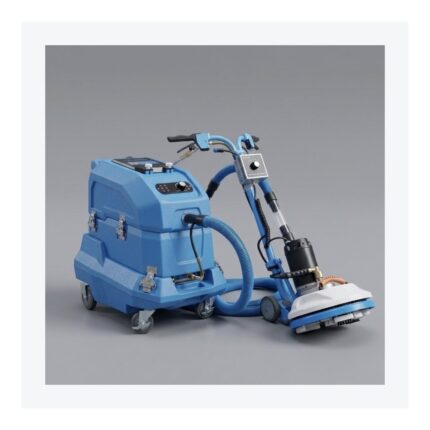 Commercial rotary carpet extractor machine