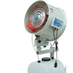 High pressure water mist cooling fan head detail