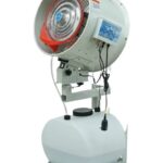 High pressure water mist cooling fan side view