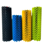 Replacement cylindrical carpet cleaning brushes