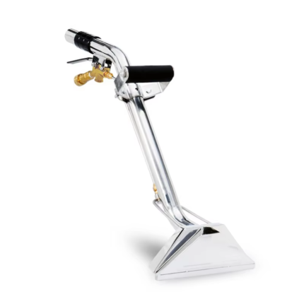 Stainless steel carpet extractor stair tool side view