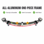 830mm aluminium floor scrubber squeegee assembly