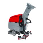 EquipGo 30L walk-behind floor scrubber dryer rear angle view