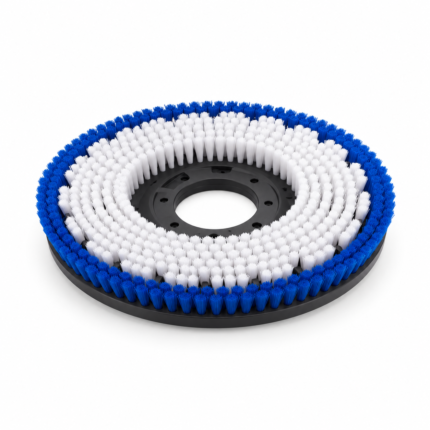 15 inch nylon carpet cleaning disc brush side view