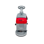 EquipGo 30L walk-behind floor scrubber dryer front view