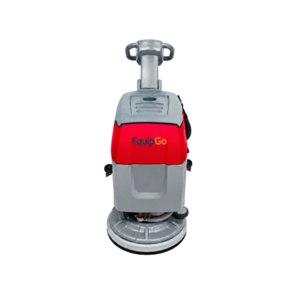 EquipGo 30L walk-behind floor scrubber dryer front view