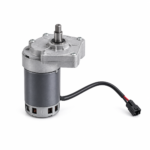 Floor scrubber brush motor on white background