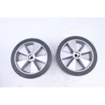 Pair of replacement wheels 1214595 front view